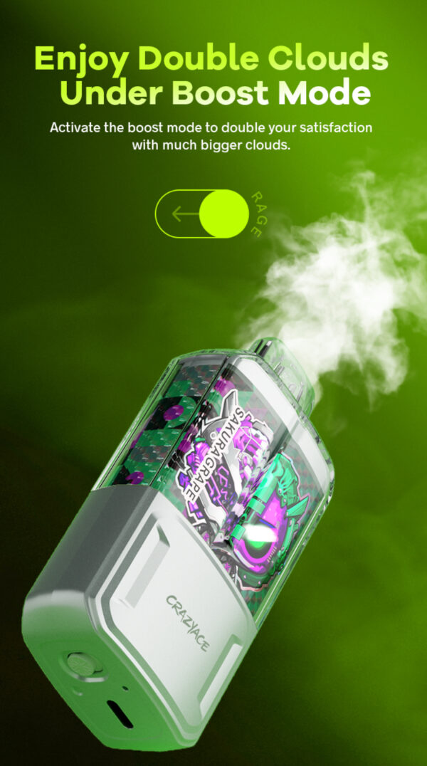 瘋狂CRAZYACE 15000口 一次性電子煙｜原裝進口